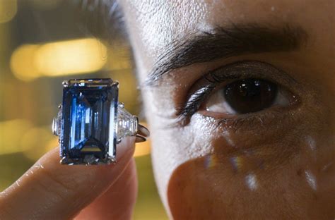 Oppenheimer Blue Diamond Sells For Record 575 Million