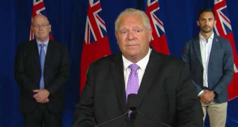 Ontario premier doug ford made the announcement on friday as part of the province's action plan to ontario premier doug ford has kicked a provincial legislator from the governing party caucus for. Ford to make announcement from Queen's Park Monday ...