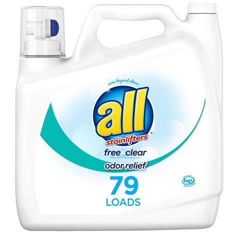 All Odor Relief For Sensitive Skin 79 Loads Liquid Laundry Detergent