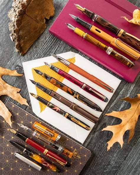 Fall Into Autumn A Fall Themed Stationery Flat Lay That Features