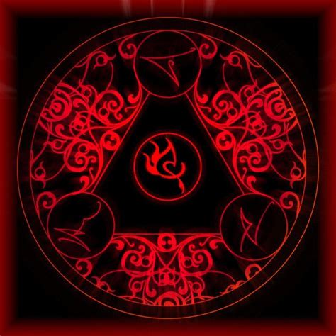 Fire Sigil By Darla Illara On Deviantart Magic Circles Magic Circle