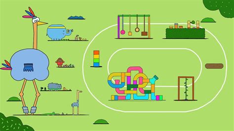 Pin By Vizelgold On Hey Duggee Fanmade Coloring Story Obstacle Course