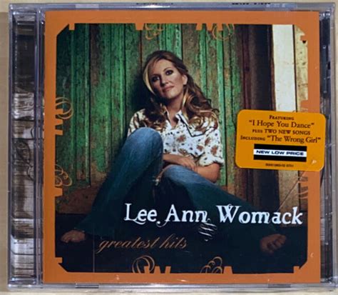 Greatest Hits By Lee Ann Womack Cd 2004 For Sale Online Ebay