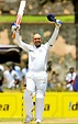 Virender Sehwag celebrates his 15th Test century | ESPNcricinfo.com