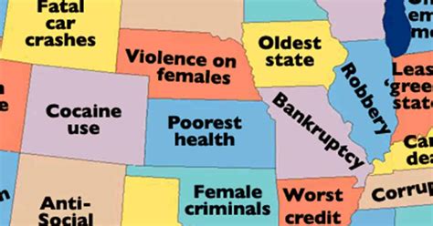 What Every State Is Best And Worst At In America