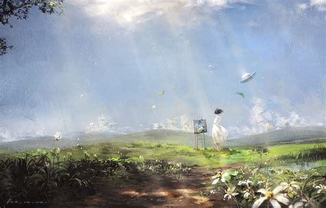 4588582 Artwork The Wind Rises Fantasy Art Sunlight Studio