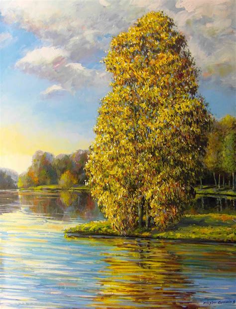 30 Stunning Acrylic Landscape Painting Home Decoration And
