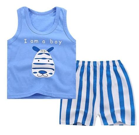12 24 Months Summer Shirt Shorts Sets Born Clothing Boy Tracksuit Born