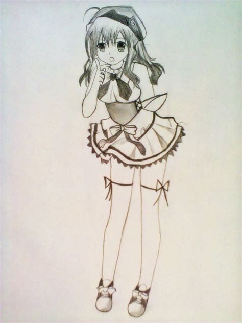 55 beautiful anime drawings art and design. cute anime girl by xinje on DeviantArt