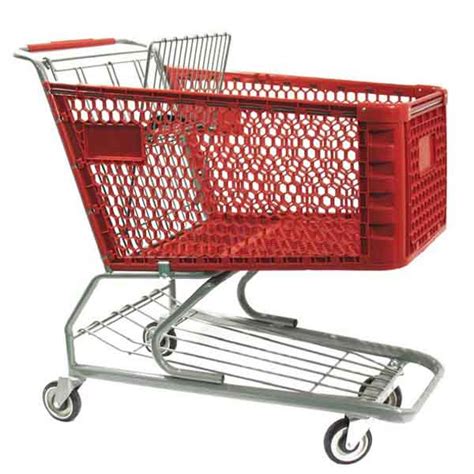 Model 650 Large Plastic Grocery Shopping Cart Premier Carts