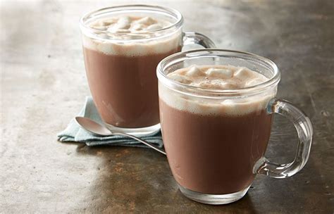 try this in the recipe i use hot water to break down hershey s coco its really good and its made