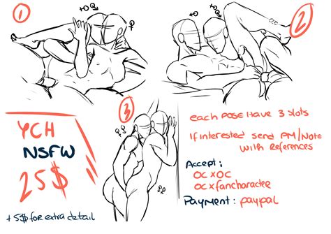 Lewd Poses Reference Drawings