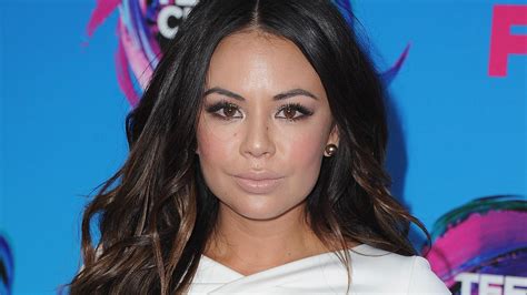 Pretty Little Liars Star Janel Parrish Celebrates Her Engagement Party