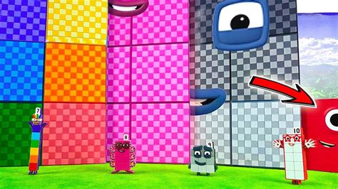 Numberblocks 1000 Meet 1 Big Number 700 800 And 900 Youtube