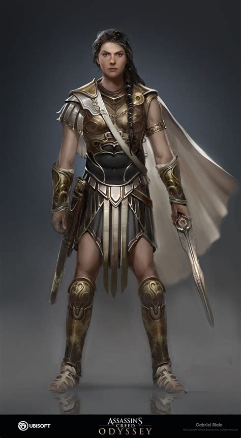 Artstation Deimos Gabriel Blain Assassins Creed Odyssey Fantasy