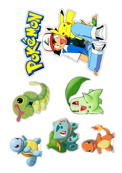 Kit Festa Pokémon Para Imprimir Origamiami Arte Para Toda A Festa