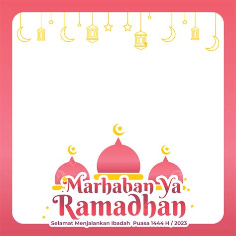 Tarjeta De Felicitación Marhaban Ya Ramadhan Diseño Vectorial Png