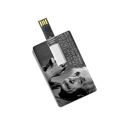 100yellow® Pen Drive 32gb Credit Card Shape Usb Flash Drive Albert