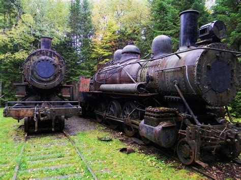 Steam Engines In Maine Abandoned Places Pinterest Engine