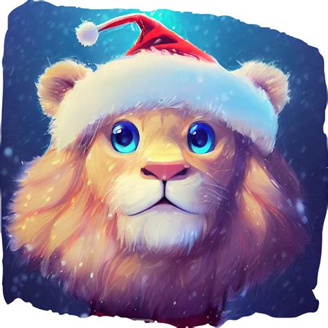 Free Christmas Vibes Animals Sublimation Ai Generative 23563851 Png