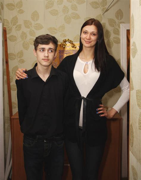 Tall Kazakh Model And Her Eldest Brother By