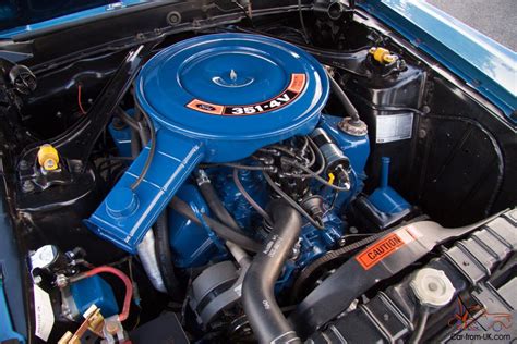 1970 Ford Mustang Mach 1 2 Dr Sportsroof 8 Cylinder 351c 4v Engine