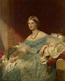 ca. 1855 Duchess of Aumale, Princess of France, Princess of Bourbon-Two ...