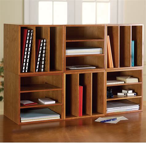 Levenger Cubi Desk Bookcase Bookcase Stackable Storage