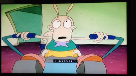 Rocko Tries A Rowing Machine W Subtitles Youtube