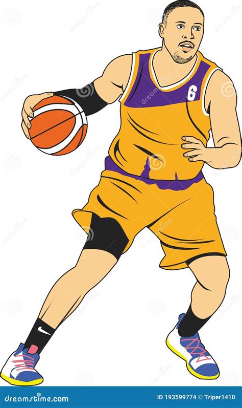 Vector Basketball Player Stock Photo Illustration Of Game 193599774