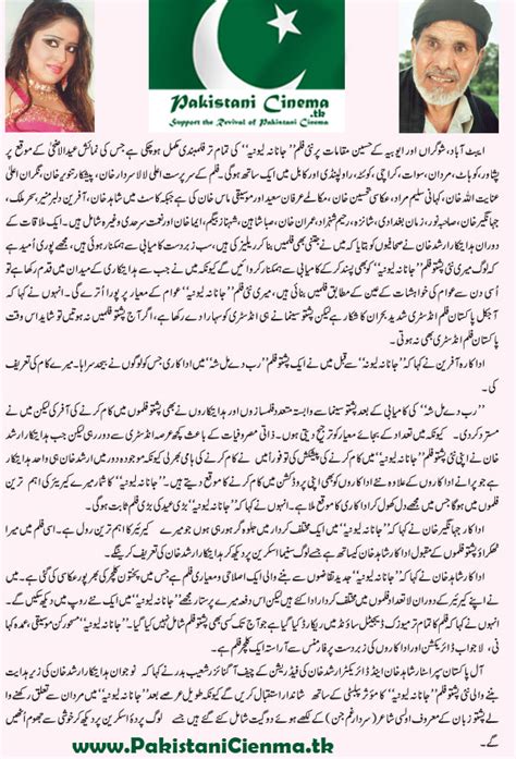 Pashto Film News Special Article Pakistani Cinema