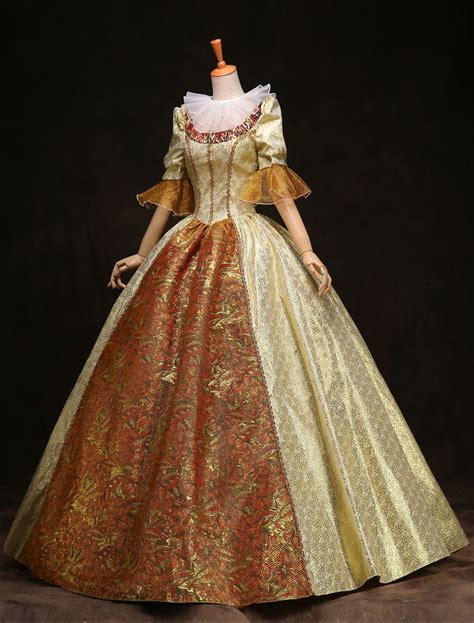 Medieval Marie Antoinette Renaissance Queen Victorian Belle Maxi Ball