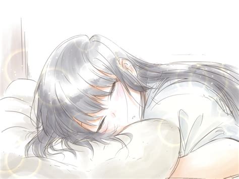 wallpaper komi san wa comyushou desu anime girls sleeping manga sketch long hair blushing