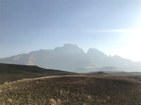 Drakensberg Mountains South Africa Near Monks Cowl And Cathkin Peak