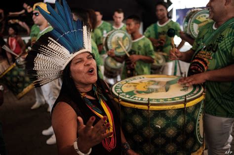 brazil s indigenous push for amazon land rights as carnival kicks off voice of america english