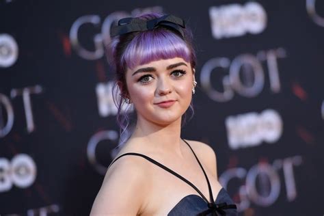 Maisie Williams Cropped Bob Takes The Trend To New Heights—literally