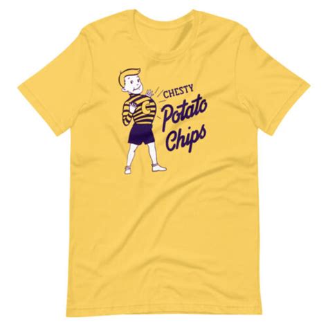 Chesty Potato Chips Graphic Tee Shirt Short Sleeve Unisex T Shirt Ebay