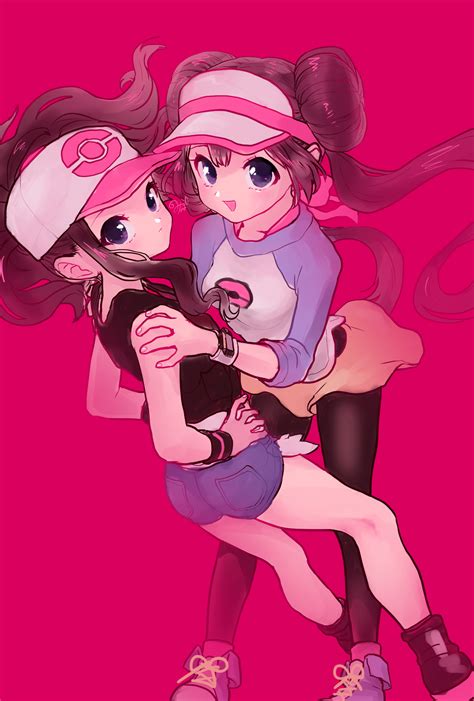 Fond Décran Anime Filles Anime Pokémon Rosa Pok Mon Hilda Pokemon Cheveux Longs