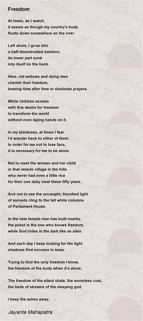 Freedom Poem By Rabindranath Tagore Summary Sitedoct Org