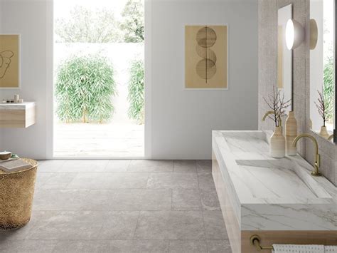 Indooroutdoor Porcelain Flooring With Concrete Effect Grunge Floor By