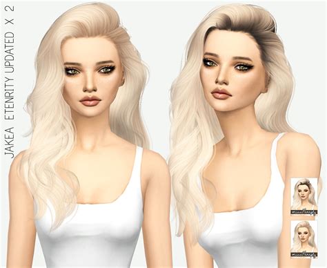 Missparaply Ts4 Jakea Eternity Updated Solids And Dark Roots
