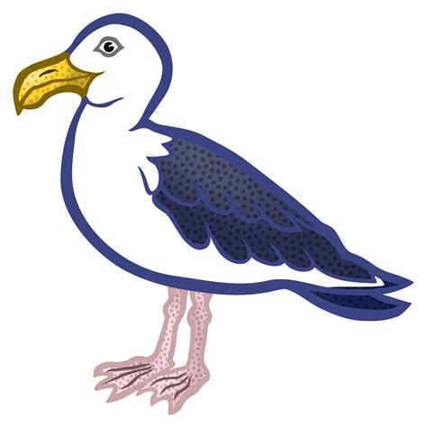 Gull clipart - Clipground