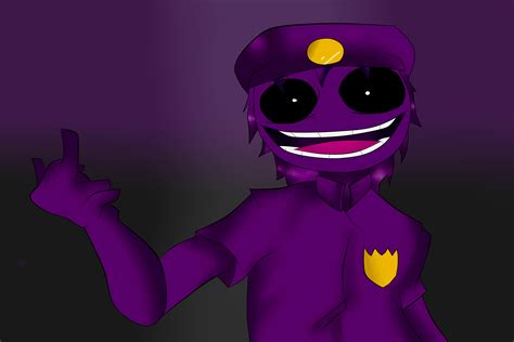 Purple Guy Fanart Cute