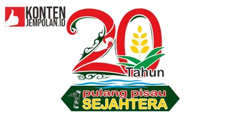 Logo Hut Pulang Pisau Ke 20 Tahun 2022 Png Download Format Hd