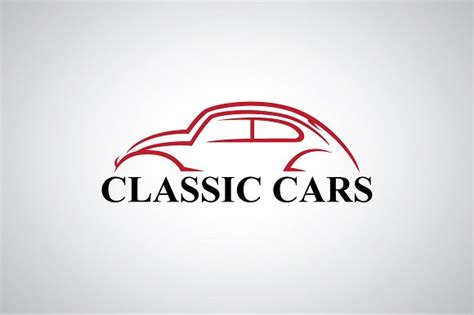 Classic Car Logo Template Logo Templates Creative Market