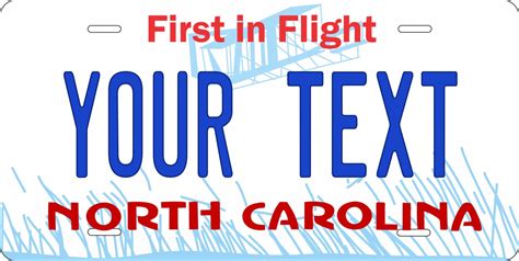 North Carolina 1981 First In Flight Custom Personalized Etsy