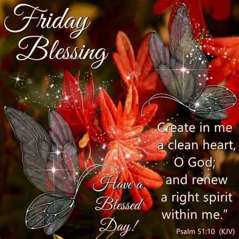Friday Blessings With Bible Quote Pictures Photos And Images For