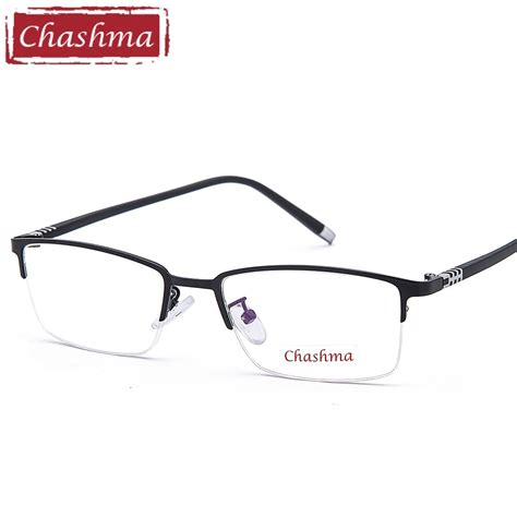 Men Optical Frames Quality Eye Glasses Alloy Frame Tr 90 Temple Fashion