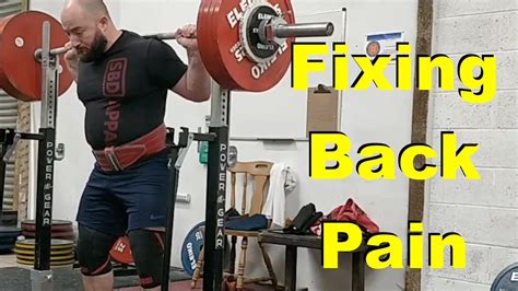 How To Fix Lower Back Pain From Squats Complete Guide