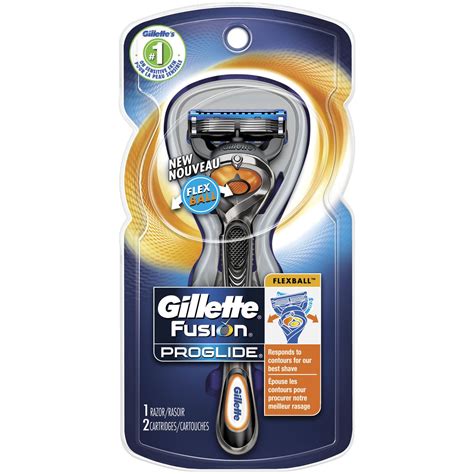 Gillette Fusion Proglide Mens Razor With Flexball Handle Walmart Canada